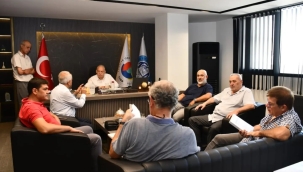 Toplantıda okul ele alındı