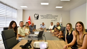 OSB toplantısına çocuklada katıldı