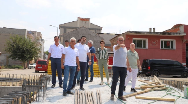 Turgutlu'da belediye yatırımları tamamlıyor