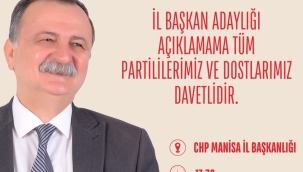 Balaban il başkanlığını açıklıyor