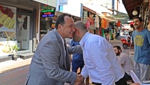 Başkan Dutlulu esnafların kandilini kutladı