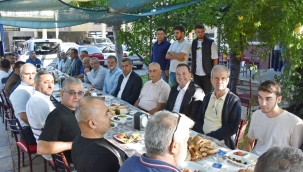 Başkan Dutlulu galericilerle kahvaltıda buluştu