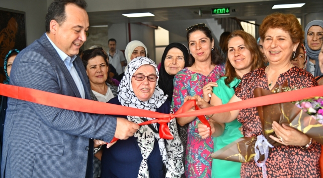 Başkan Dutlulu sergi açtı