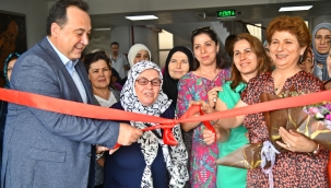 Başkan Dutlulu sergi açtı