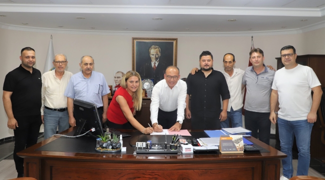 Belediye ile genel-iş arasında ek protokol imzalandı