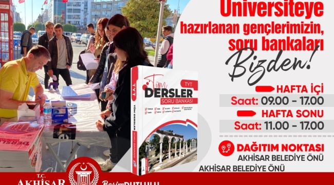 Belediyeden öğrencilere destek