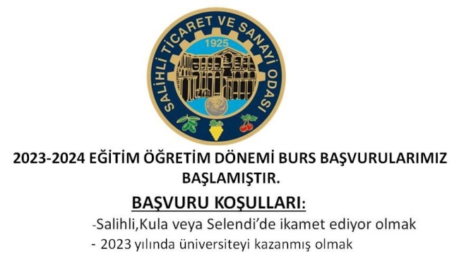 TSO burs başvuruları başladı