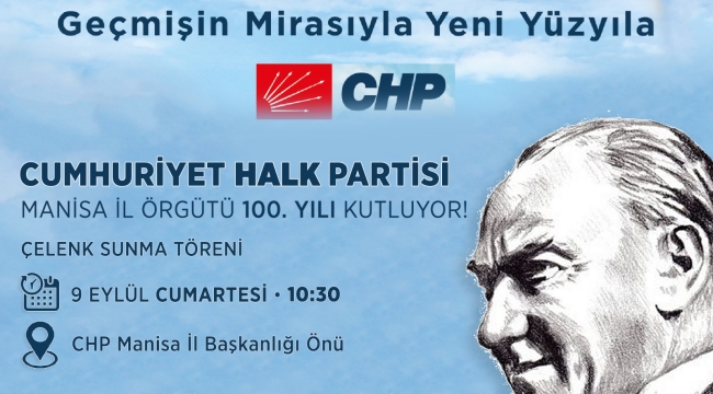 CHP 100 yaşında