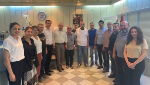 CHP ilçe yönetiminden ziyaretler