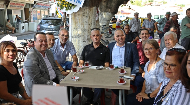 CHP'liler balıkçı açılışında buluştu