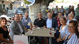 CHP'liler balıkçı açılışında buluştu