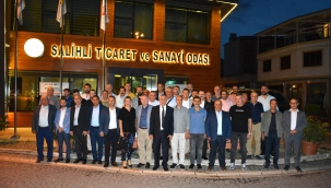 Demirci'li sanayicilerden Salihli'ye il desteği