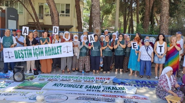 Deştin'deki çimento fabrikasının ÇED raporu iptal edildi