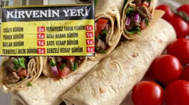Dürüm fiyatları euroya endekslendi