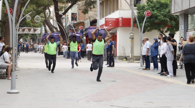 Kelter yarışması renkli görüntülere sahne oldu