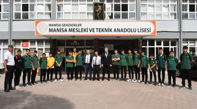 Müdür Aktaş,okul müdürlerini ziyaret etti