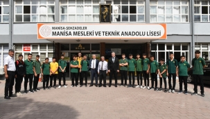 Müdür Aktaş,okul müdürlerini ziyaret etti