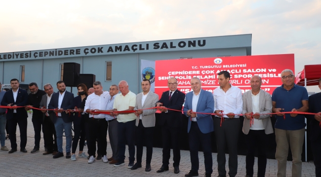 Spor tesisleri hizmete açıldı