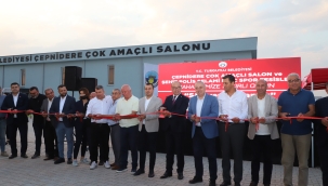Spor tesisleri hizmete açıldı
