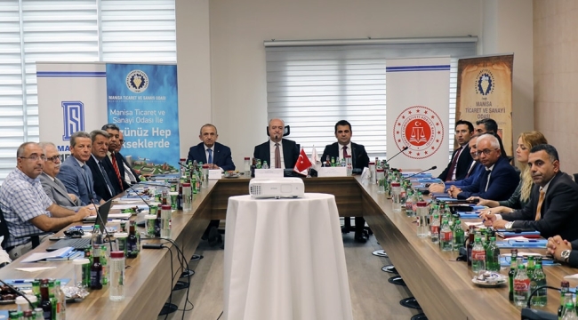 TSO başkanı Yılmaz,Cumhuriyet başsavcılığı koruma kurulu toplantısına katıldı