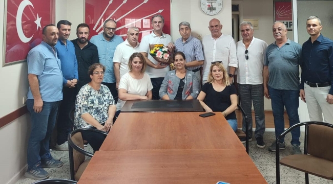 TSO yönetiminden CHP'ye hayırlı olsun ziyareti