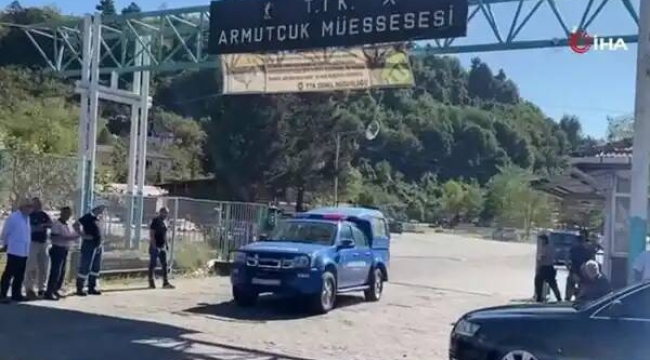Zonguldak'ta maden ocağında göçük: 1 can kaybı