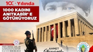 Alaşehir belediyesinden kadınlara 100.yıl armağanı