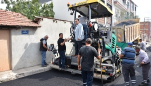 Asfaltsız sokak kalmadı:vatandaşların asfalt sevinci