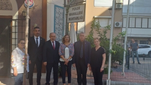 Başkan Çelik ve yöneticiler muhtarları ziyaret ediyor