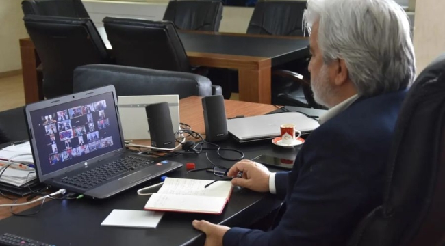 Başkan Hızlı il başkanları toplantısına katıldı