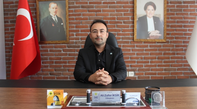 Başkan İksir 'basın özgülüğünde 180 ülke içinde 165.sıradayız'