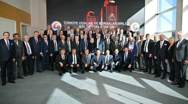 Başkan Özkasap TOBB Ege bölge toplantısı"na katıldı