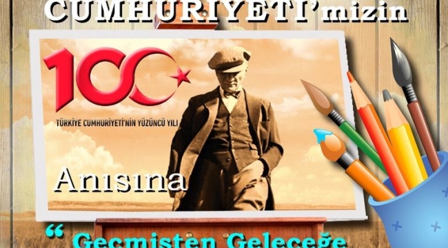 Borsadan cumhuriyetin 100.yılı ödüllü resim yarışması
