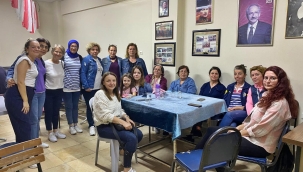 CHP ilçe yönetimi temsilci seçmek için Zeytinliova 'da toplandı