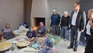 CHP'lilerin Taşçılar mahallesi ziyaretine başkan Dutlulu'da katıldı