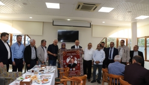 Dernek başkanlarından başkan Akın'a teşekkür ziyareti