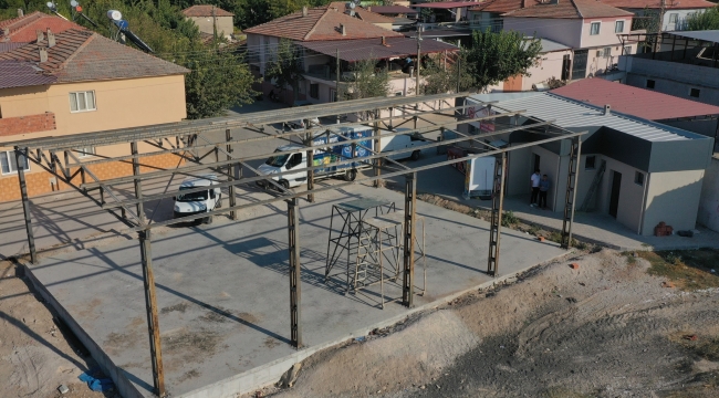 Develi'ye kapalı pazaryeri