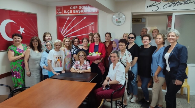 Disk başkanı Çerkezoğlu Soma'da