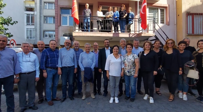 Edremit CHP ilçe yönetimi Soma'da