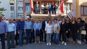 Edremit CHP ilçe yönetimi Soma'da