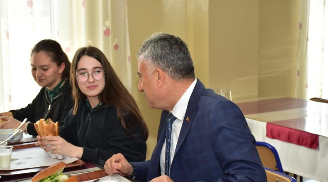 Emniyet müdürü Aktaş'ın okul ziyaretleri sürüyor