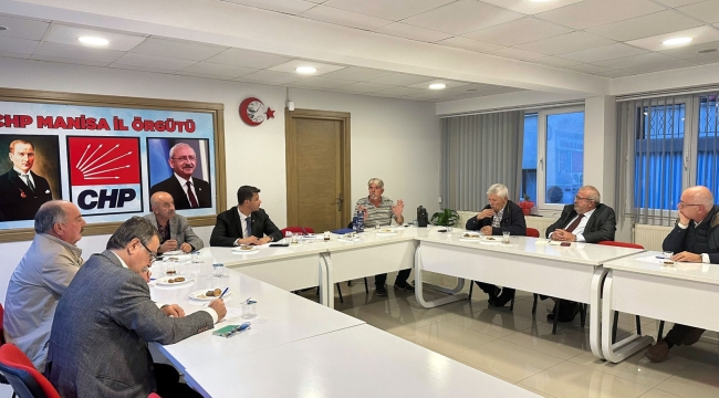 Başkan Zeyrek yerel seçim öncesi eski chp il başkanlarını topladı