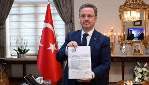 Gelececeğe ışık tutan vali mektubu