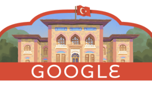 Google'dan cumhuriyetin 100.yıl Doodle