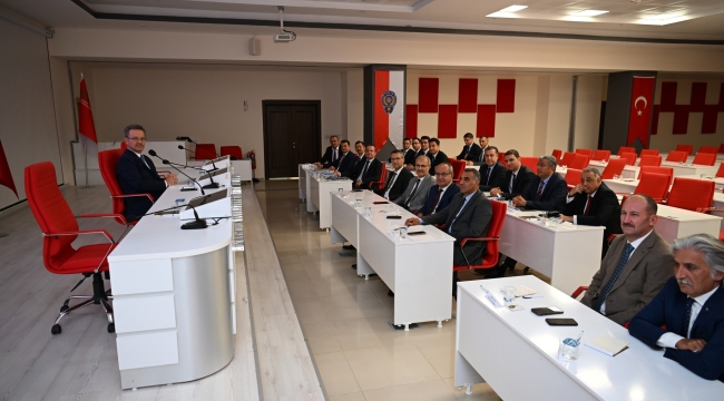Kaymakamlar toplantısında sorunlar masaya yatırıldı