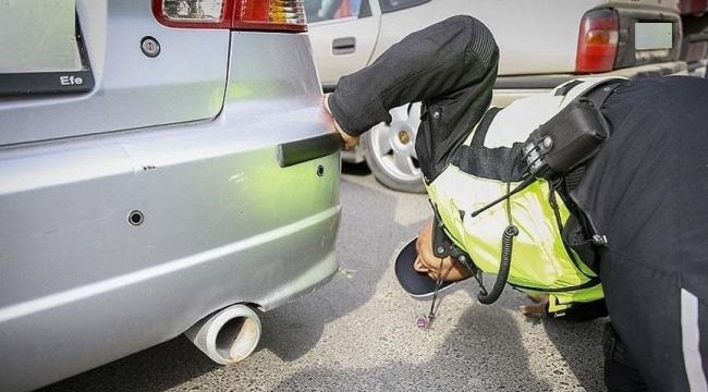 Kurallara uymayan 41 araç trafikten men edildi