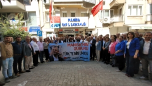 Kurultay delegelerinde Özel'e'destek