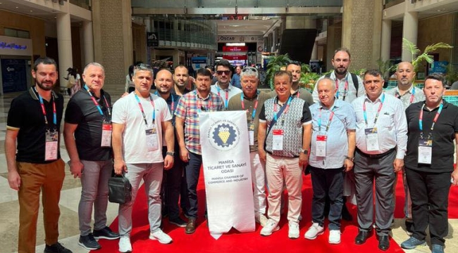 Manisa'lı işadamları Automechanika 2023 fuarına katıldı