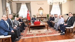 Memur ve işçi temsilcileri Vali Ünlü'ye sorunlarını anlattı