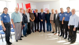 Müdür Aktaş muharip gaziler derneğini ziyaret etti